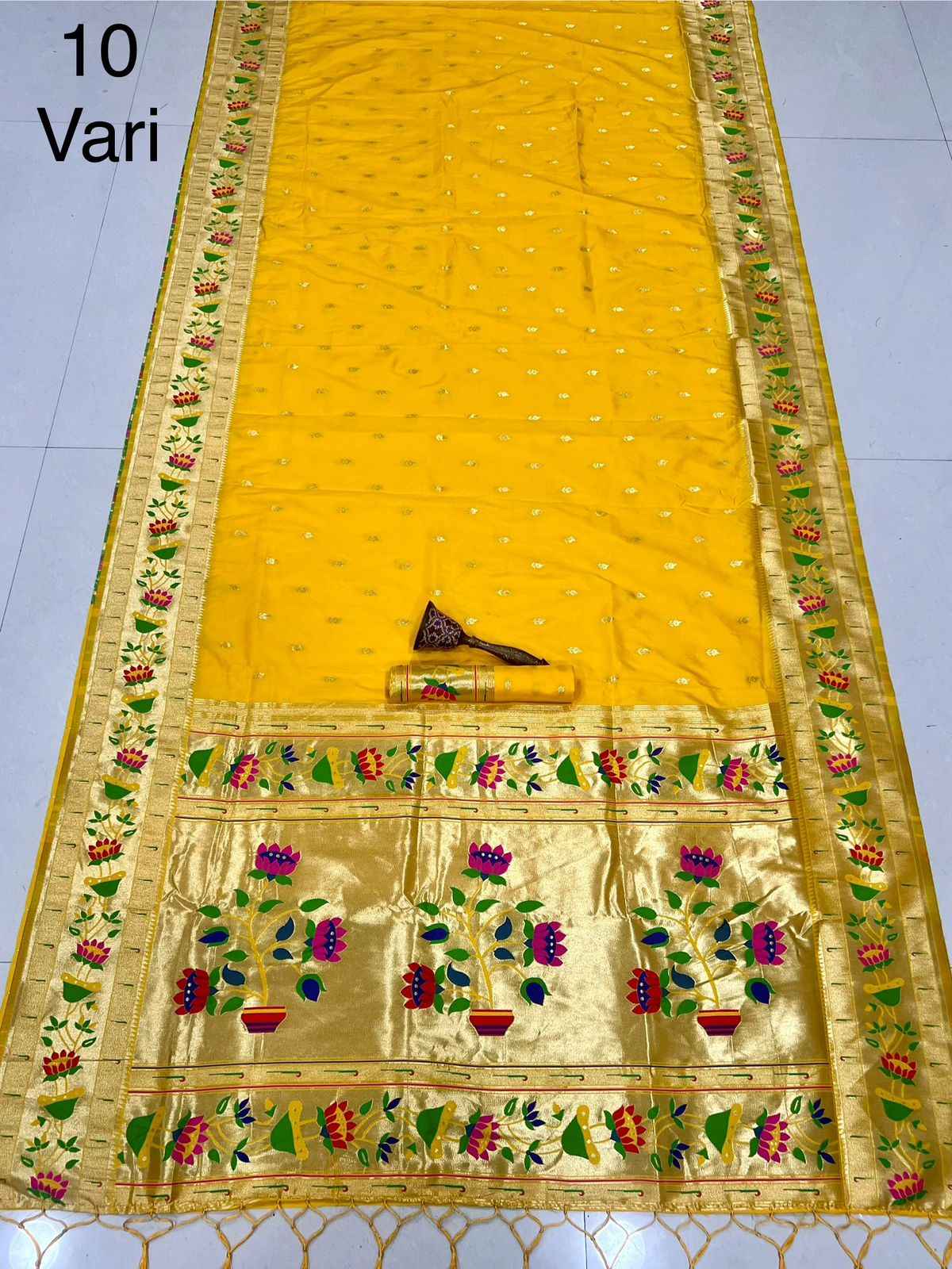 10 YARD PURE SOFT KANCHIVRAM PETHANI SILK SAREE 1 AT WHOLESALE PRICE