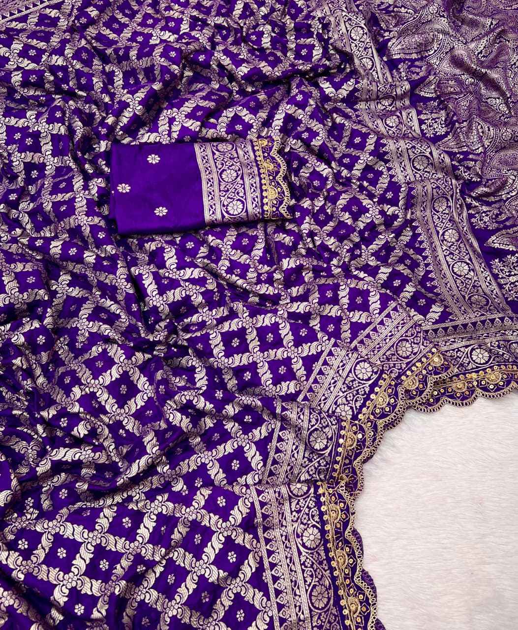 PURE KHADI DOLLA COTTAN SABYASACHI DESIGNER SAREE AT WHOLESALE PRICE