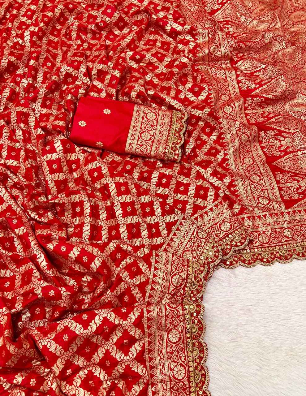 PURE KHADI DOLLA COTTAN SABYASACHI DESIGNER SAREE AT WHOLESALE PRICE