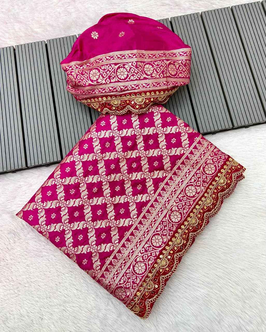 PURE KHADI DOLLA COTTAN SABYASACHI DESIGNER SAREE AT WHOLESALE PRICE