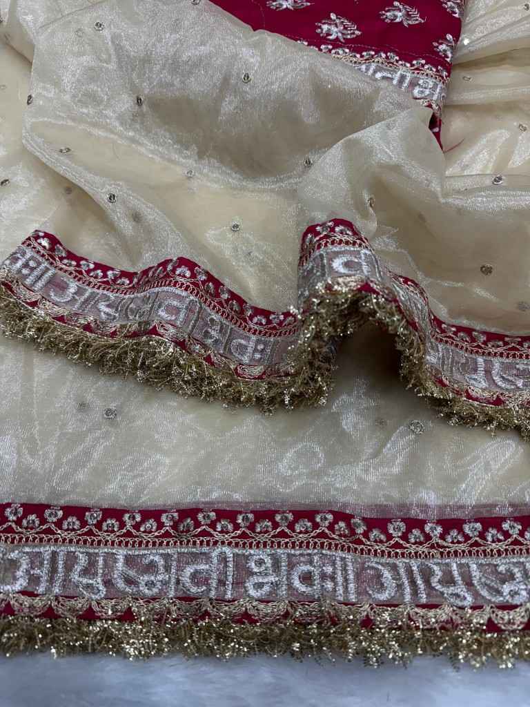 SOFT TWIL NET SEQUANCE DORI EMBROIDERY WORK SAREE AT WHOLESALE PRICE