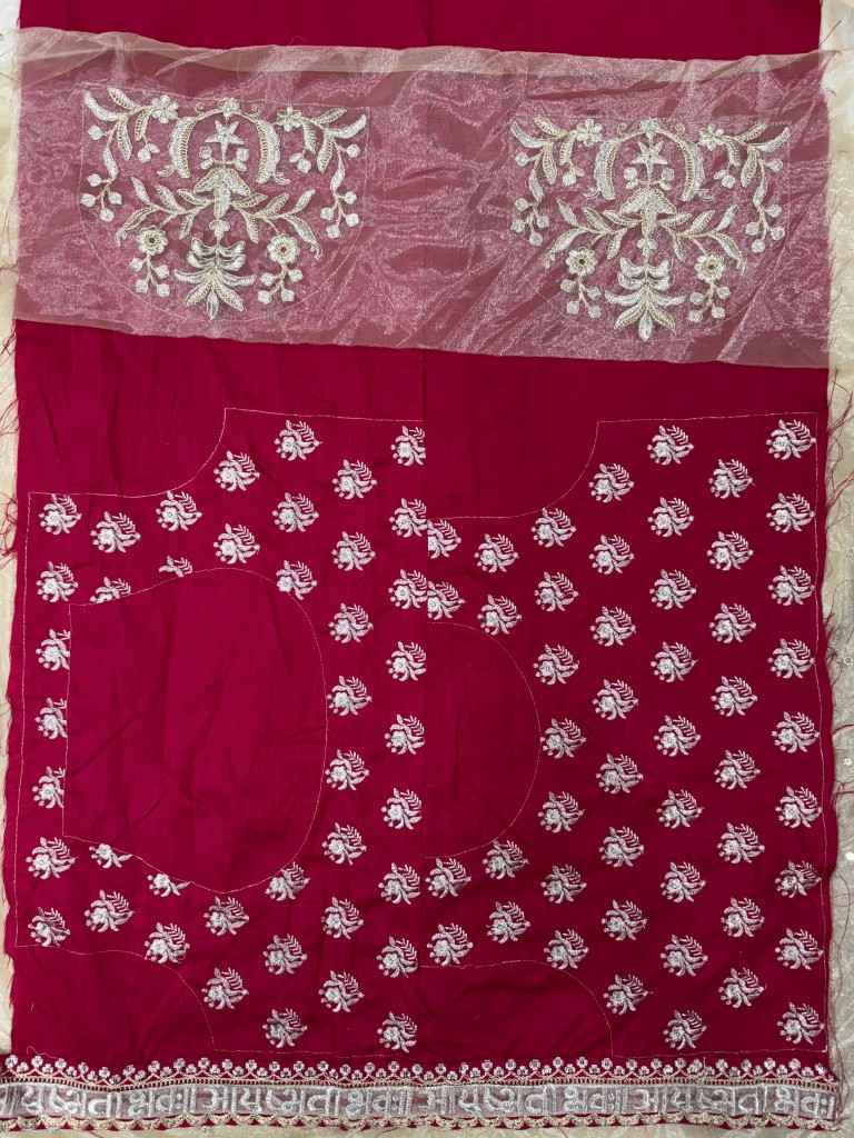 SOFT TWIL NET SEQUANCE DORI EMBROIDERY WORK SAREE AT WHOLESALE PRICE