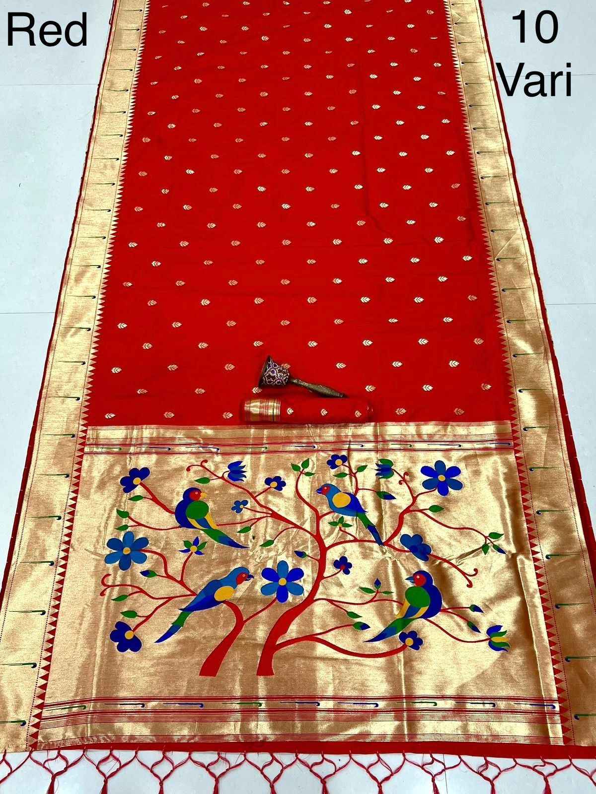 10 YARD PURE SOFT KANCHIVRAM PETHANI SILK SAREE WHOLESALE PRICE AT SHIVKRUPA ENTERPRICE 