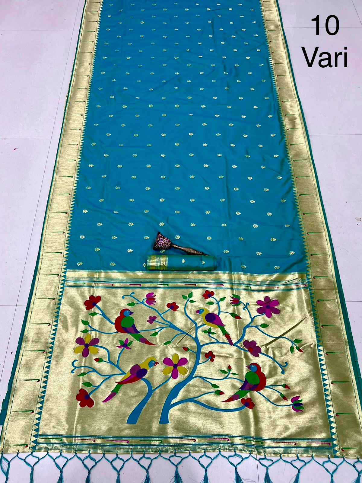 10 YARD PURE SOFT KANCHIVRAM PETHANI SILK SAREE WHOLESALE PRICE AT SHIVKRUPA ENTERPRICE 