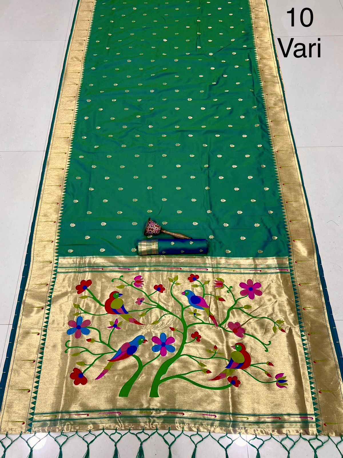 10 YARD PURE SOFT KANCHIVRAM PETHANI SILK SAREE WHOLESALE PRICE AT SHIVKRUPA ENTERPRICE 