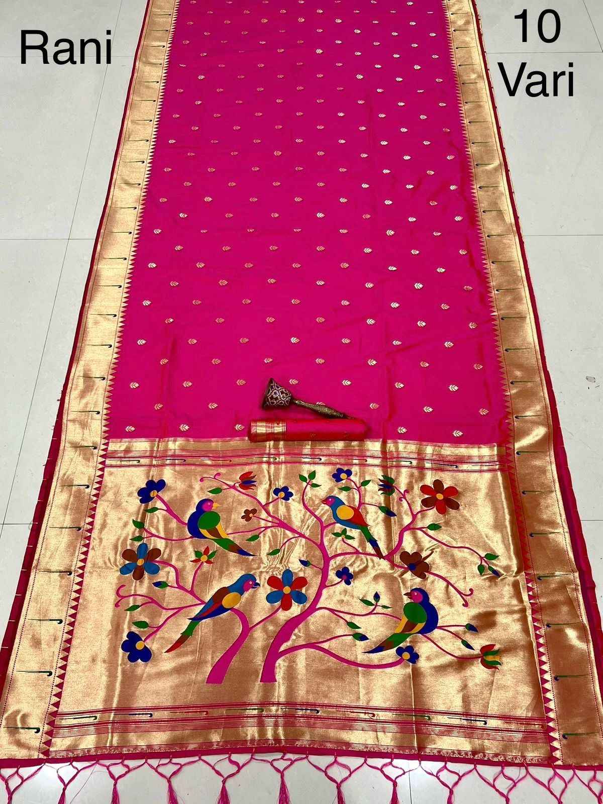 10 YARD PURE SOFT KANCHIVRAM PETHANI SILK SAREE WHOLESALE PRICE AT SHIVKRUPA ENTERPRICE 