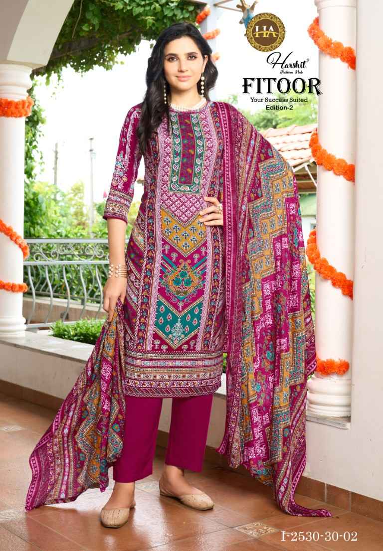 HARSHIT FITTOR-2 VISCOSE REYON DRESS MATERIAL AT WHOLESALE PRICE