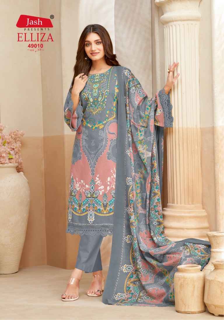 JASH ELLIZA-49 PURE COTTON DRESS MATERIAL AT WHOLESALE PRICE