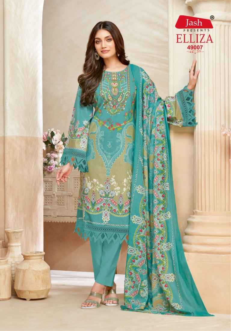 JASH ELLIZA-49 PURE COTTON DRESS MATERIAL AT WHOLESALE PRICE