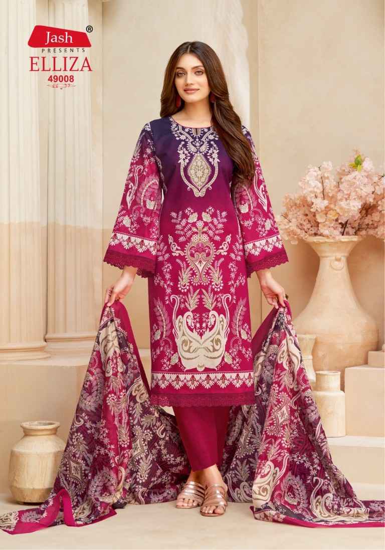 JASH ELLIZA-49 PURE COTTON DRESS MATERIAL AT WHOLESALE PRICE