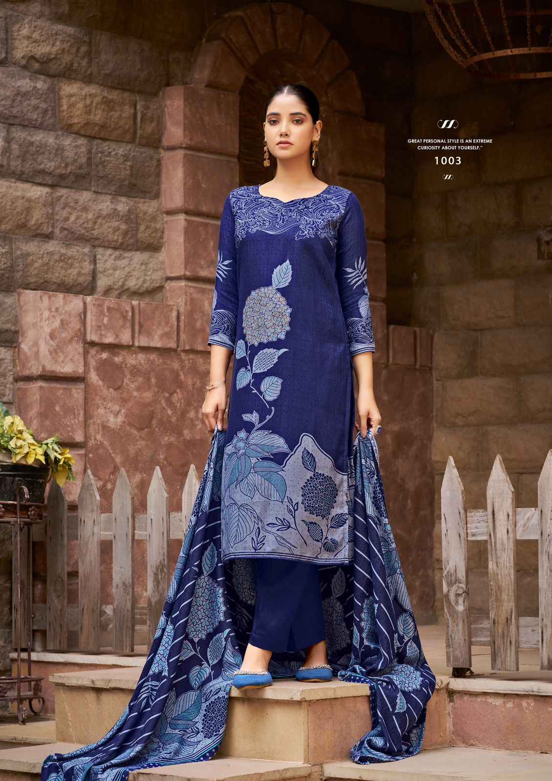 ROLI MOLI SAFINA PASHMINA DRESS MATERIAL AT WHOLESALE PRICE