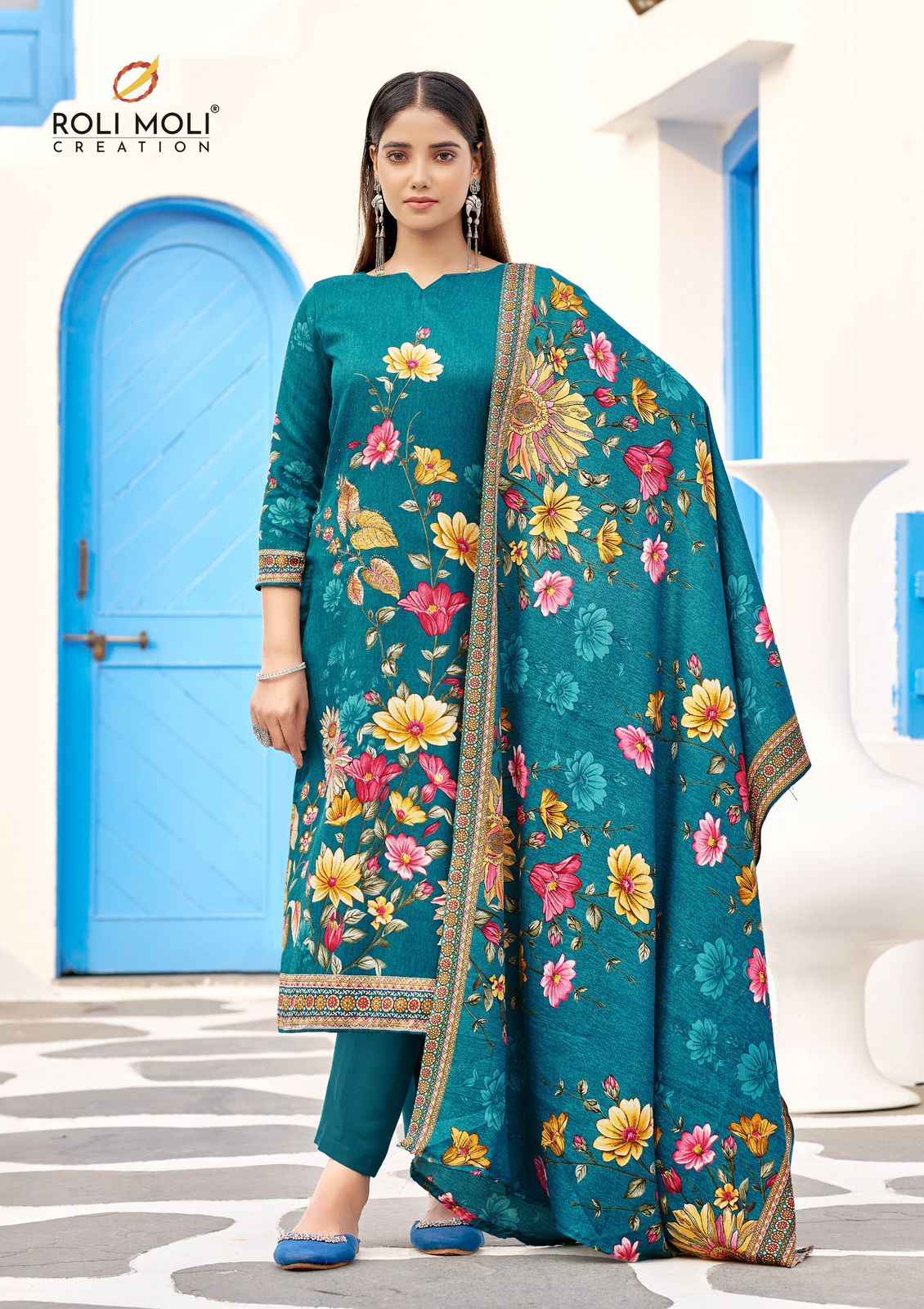 ROLIMOLI TAABEER PASHMINA WINTER COLLECTION AT WHOLESALE PRICE