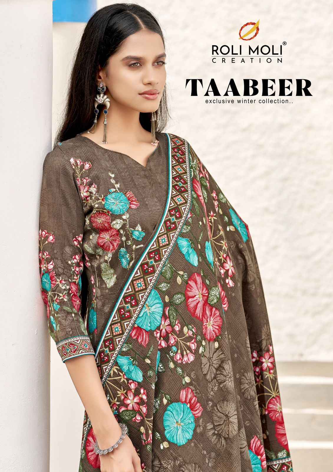 ROLIMOLI TAABEER PASHMINA WINTER COLLECTION AT WHOLESALE PRICE