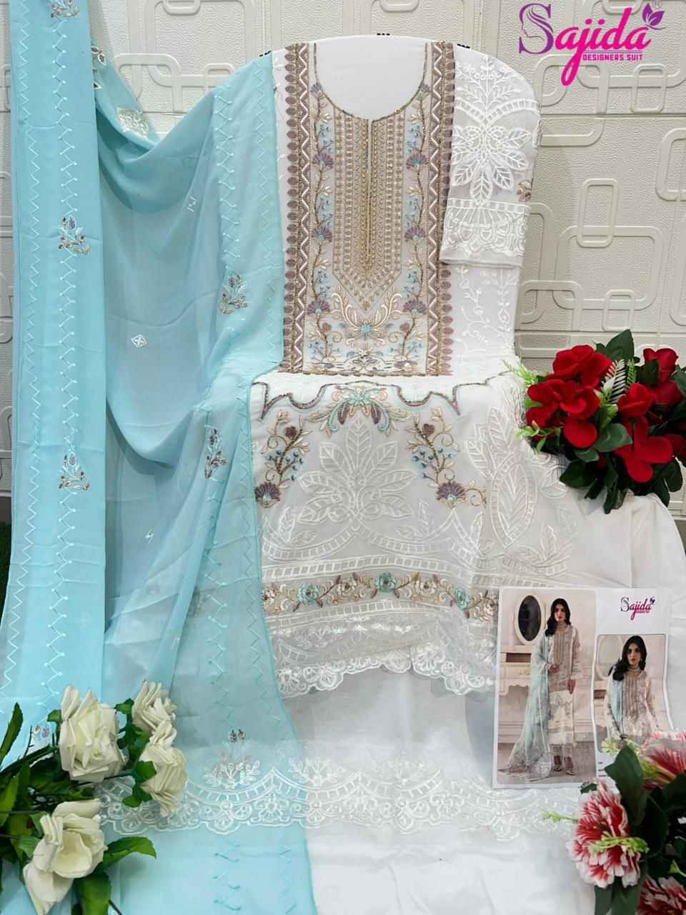 ANAYA-VOL-6 GEORGETTE WITH HEAVY EMBROIDERED DRESS MATERIAL AT WHOLESALE PRICE