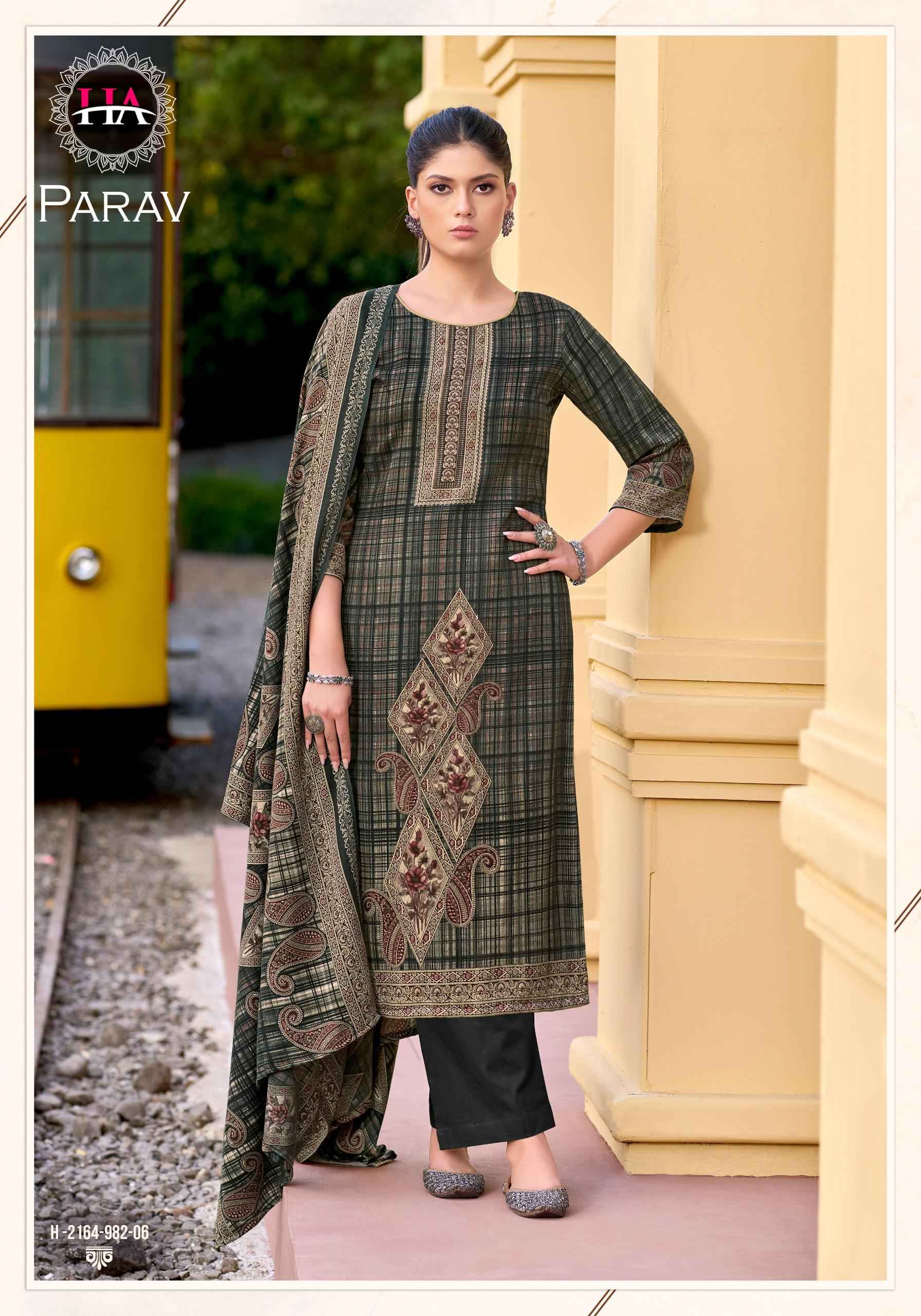 HARSHIT PARAV PREMIUM PASHMINA DRESS MATERIAL AT WHOLESALE PRICE 