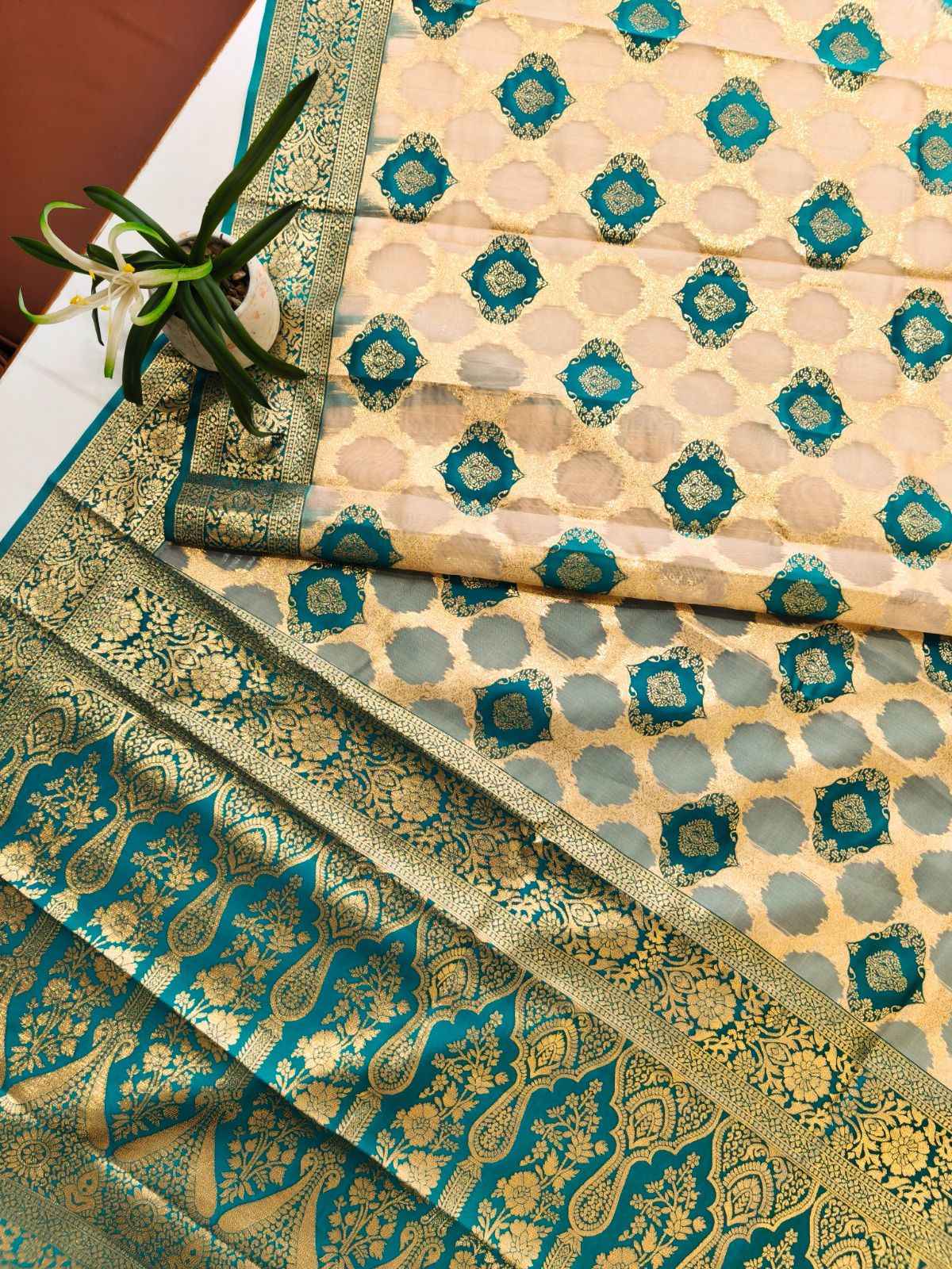 PREMIUM SOFT TISSUE SILK RICH ZARI WEAVING SAREE AT WHOLESALE PRICE 