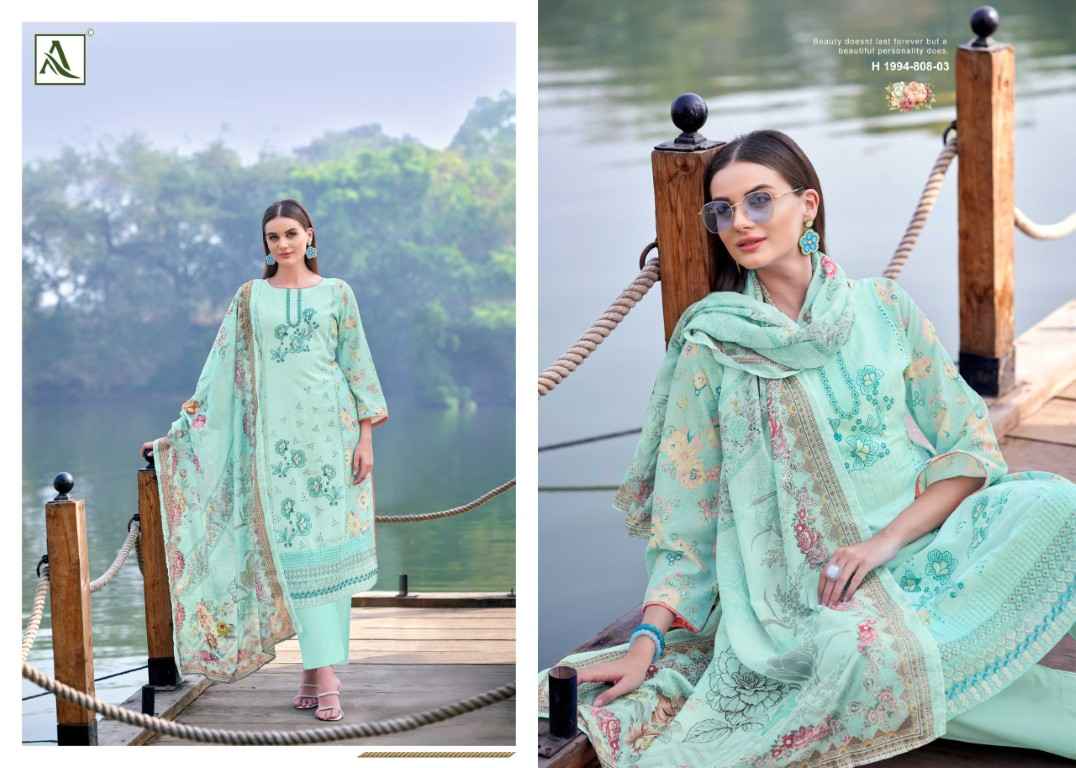 ALOK FLORIS PURE VISCOSE REYON EMBROIDERY WORK DRESS MATERIAL AT WHOLESALE PRICE 