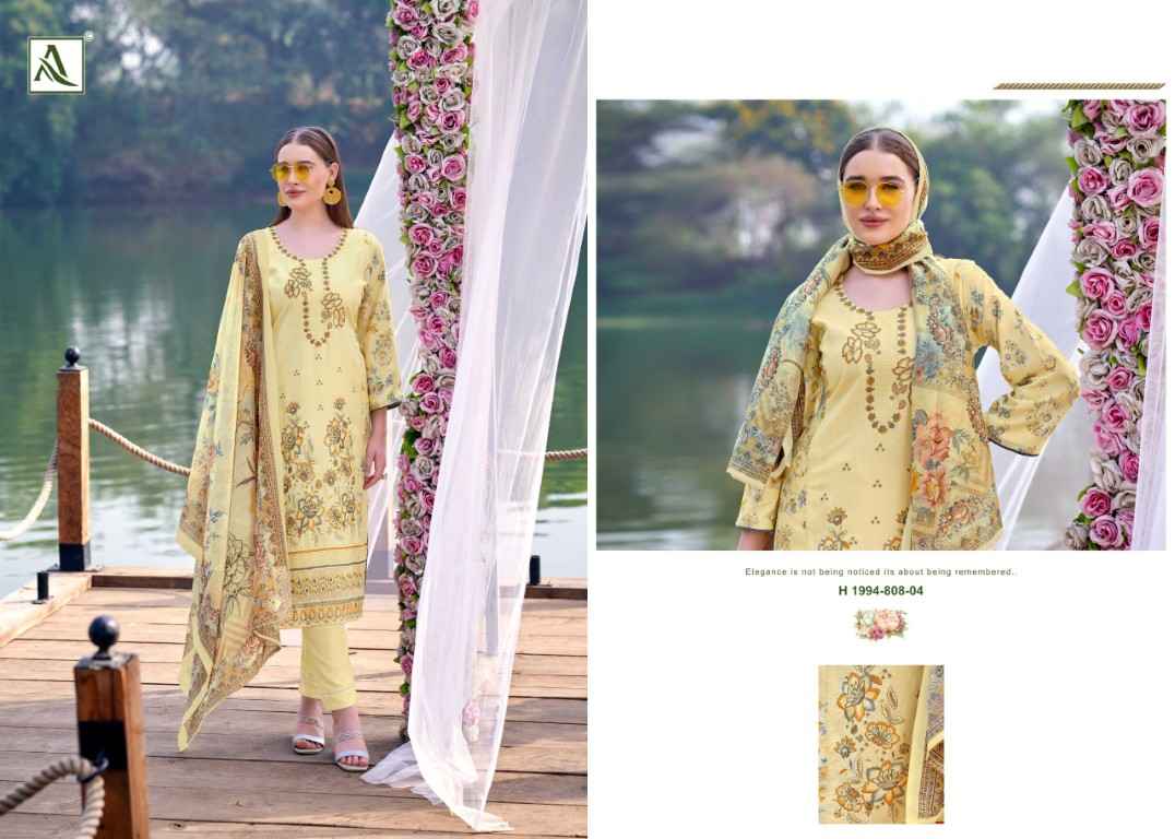 ALOK FLORIS PURE VISCOSE REYON EMBROIDERY WORK DRESS MATERIAL AT WHOLESALE PRICE 
