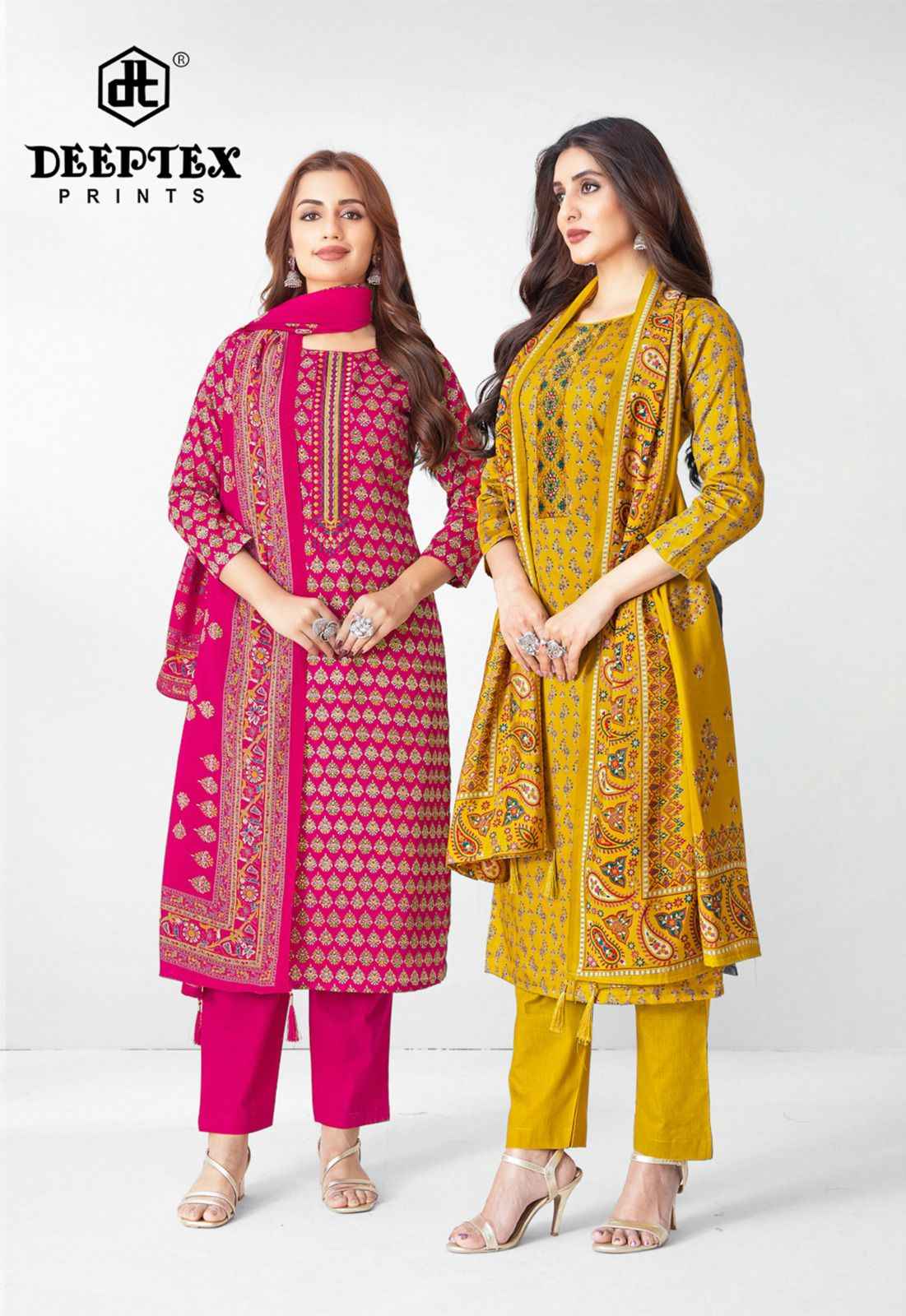 DEEPTEX MAUSAMI VOL- 1 HEAVY JAM SATIN DRESS MATERIAL AT WHOLESALE PRICE  