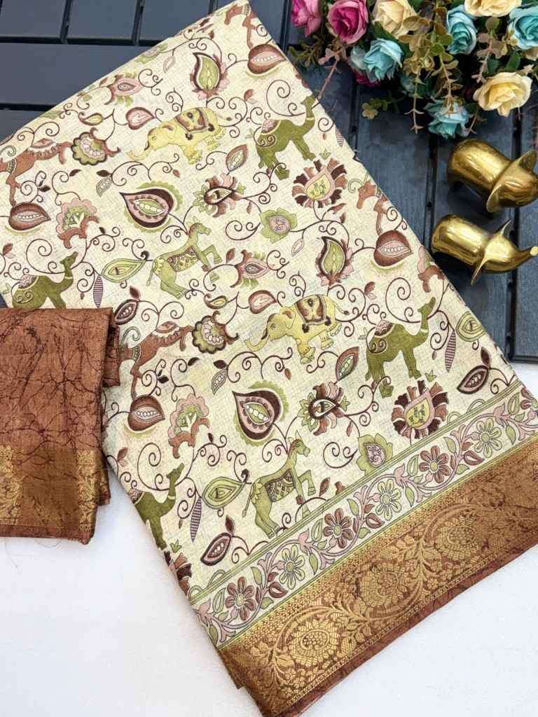 DOLA JUTE SELF JEQURED GOLDEN WEAVING SAREE AT WHOLESALE PRICE