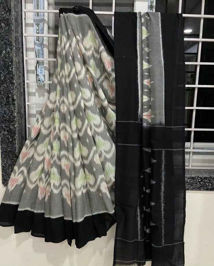 PLAIN LINEN DIGITAL PRINTED SAREE CODE MG252 AT WHOLESALE PRICE