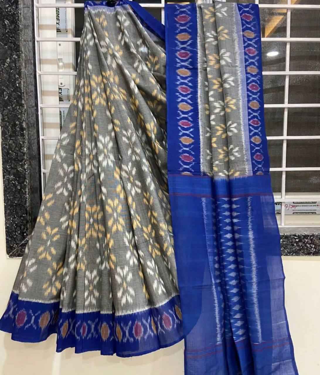 PLAIN LINEN DIGITAL PRINTED SAREE CODE MG252 AT WHOLESALE PRICE