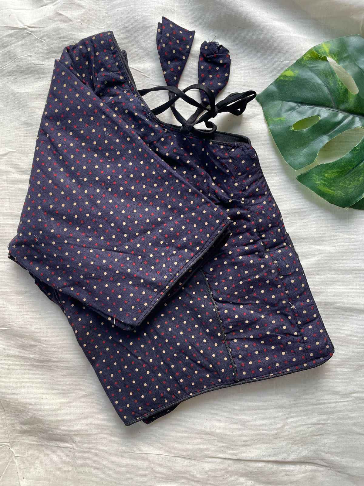 PURE AJRAKH HANDBLOCK COTTON BOARNECK BLOUSE AT WHOLESALE PRICE 