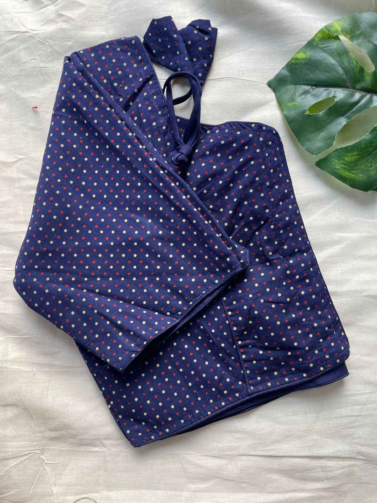 PURE AJRAKH HANDBLOCK COTTON BOARNECK BLOUSE AT WHOLESALE PRICE 