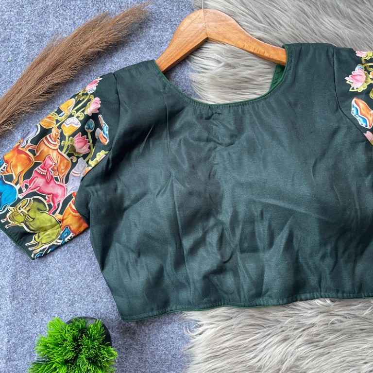 PURE TISSUE SILK READYMADE BLOUSE AT WHOLESALE PRICE