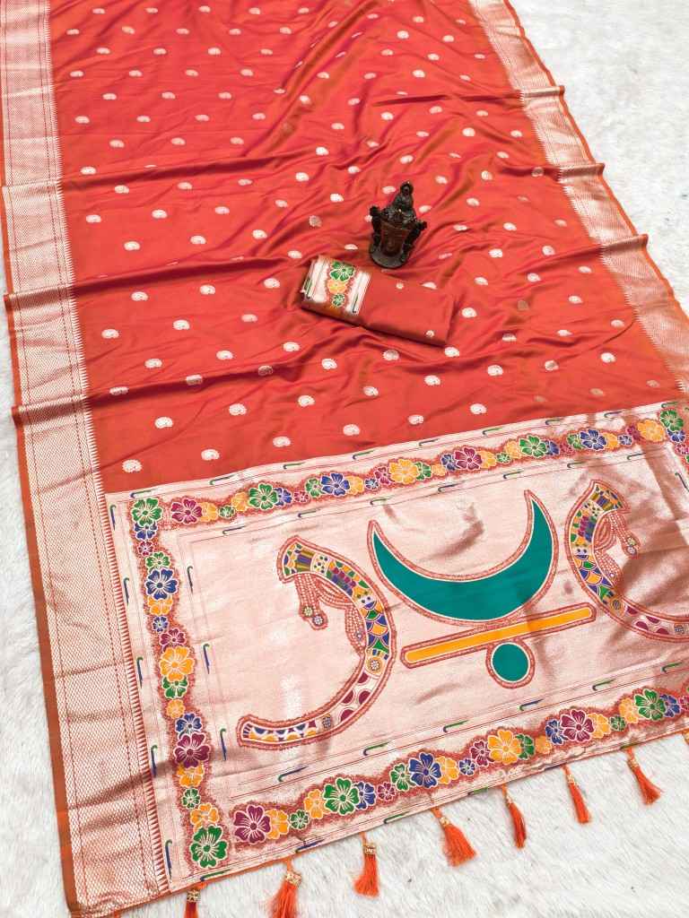 SOFT AND PURE BANARASI SILK RICH SELF ZARI WEAVING SAREE AT WHOLESALE PRICE  