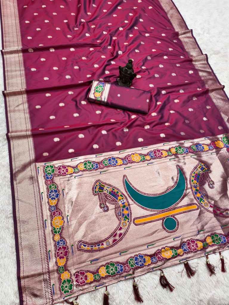 SOFT AND PURE BANARASI SILK RICH SELF ZARI WEAVING SAREE AT WHOLESALE PRICE  