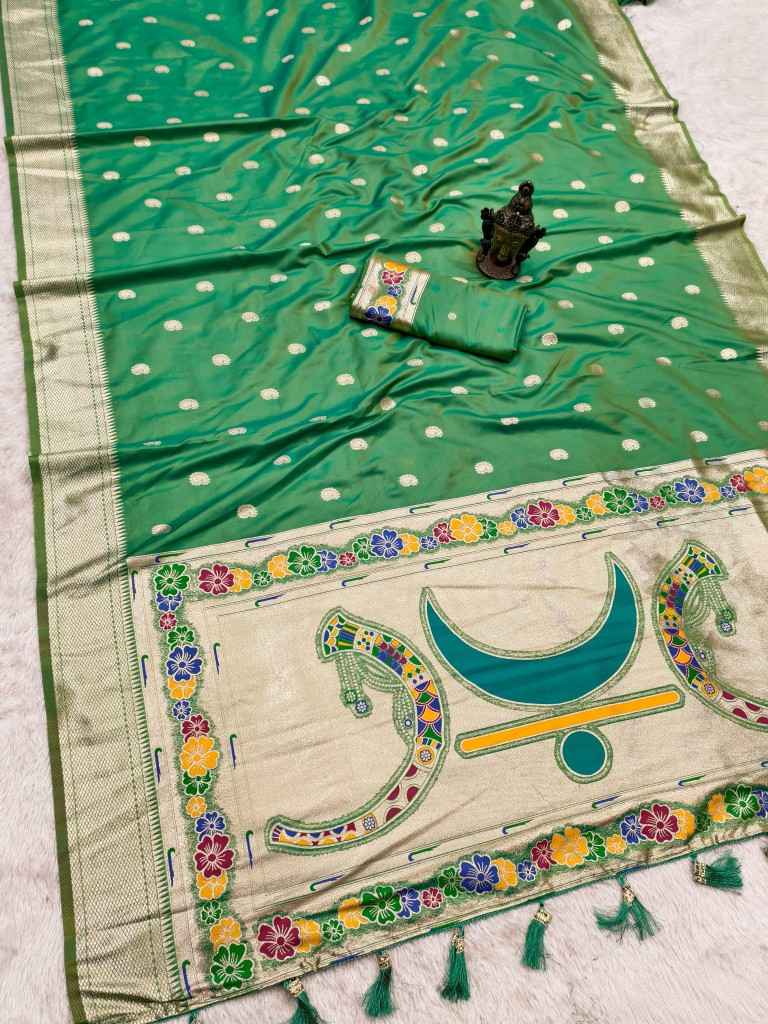 SOFT AND PURE BANARASI SILK RICH SELF ZARI WEAVING SAREE AT WHOLESALE PRICE  