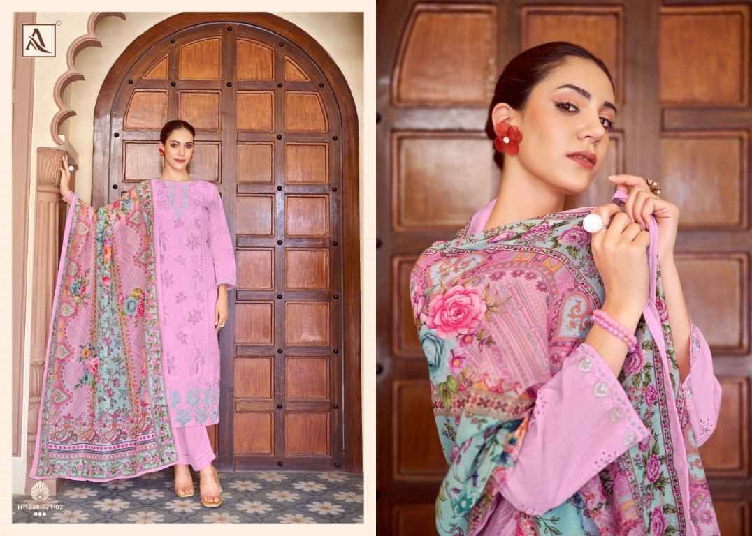 ALOK TASRIF PURE CAMBRIC LAWN COTTON DRESS MATERIAL AT WHOLESALE PRICE