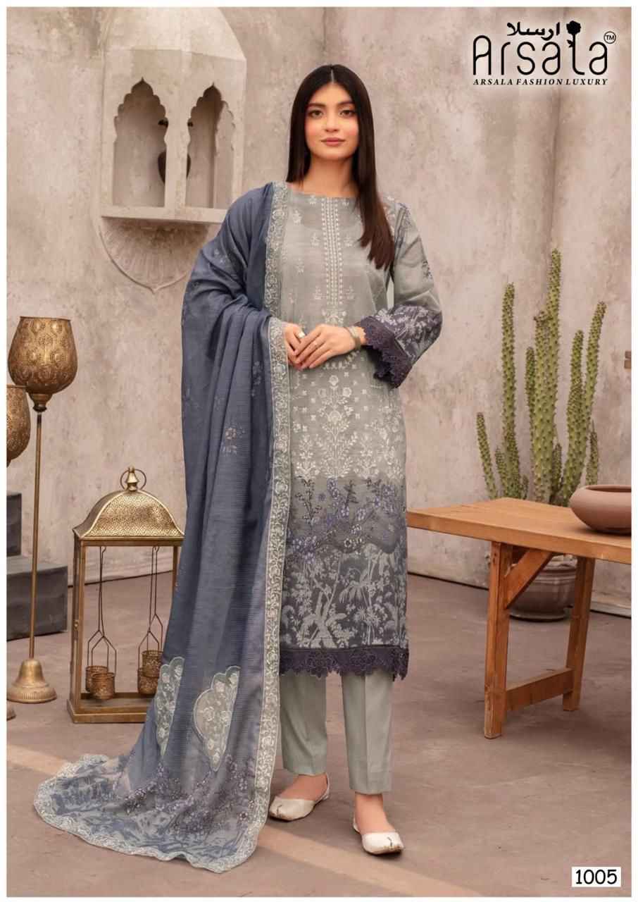 ARSALA AMIRA VOL 10 HEAVY LAWN COTTON LUXURY COLLECTION AT WHOLESALE PRICE