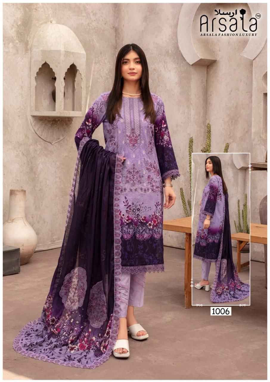 ARSALA AMIRA VOL 10 HEAVY LAWN COTTON LUXURY COLLECTION AT WHOLESALE PRICE