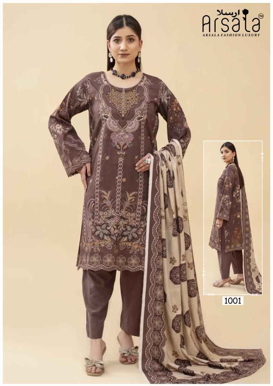 ARSALA AMIRA VOL 10 HEAVY LAWN COTTON LUXURY COLLECTION AT WHOLESALE PRICE