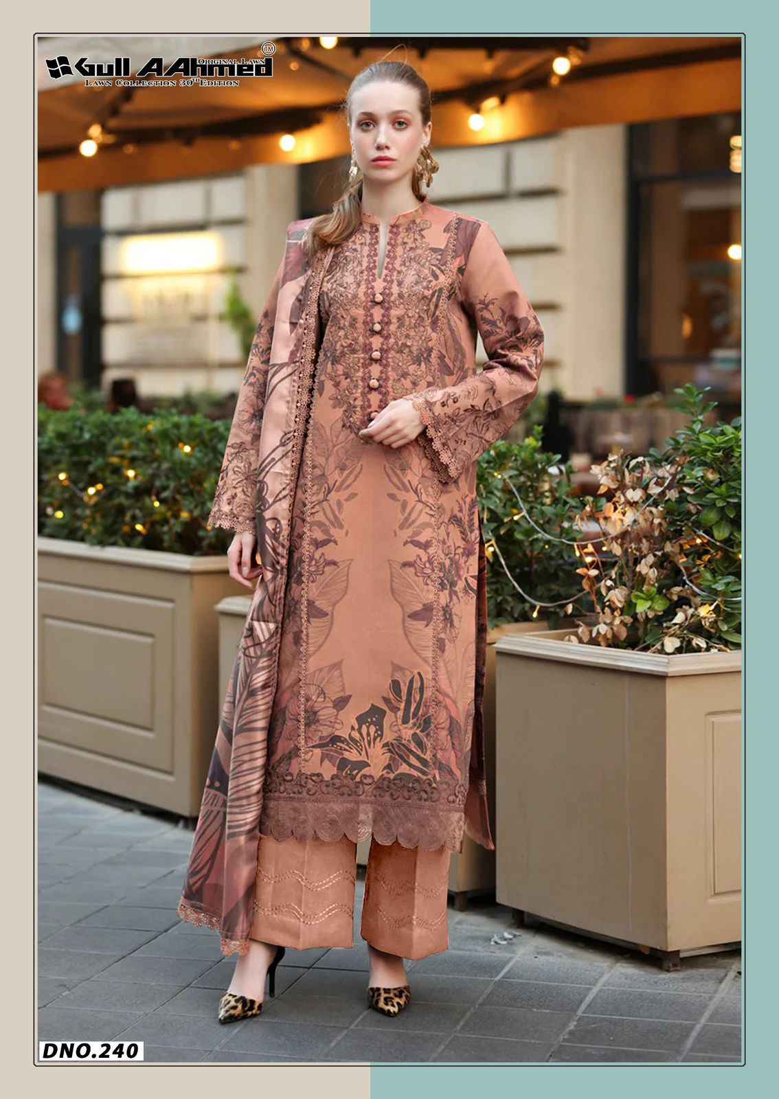 GULL AAHMED VOL 30 PURE CAMBRIDGE COTTON DRESS MATERIAL AT WHOLESALE PRICE