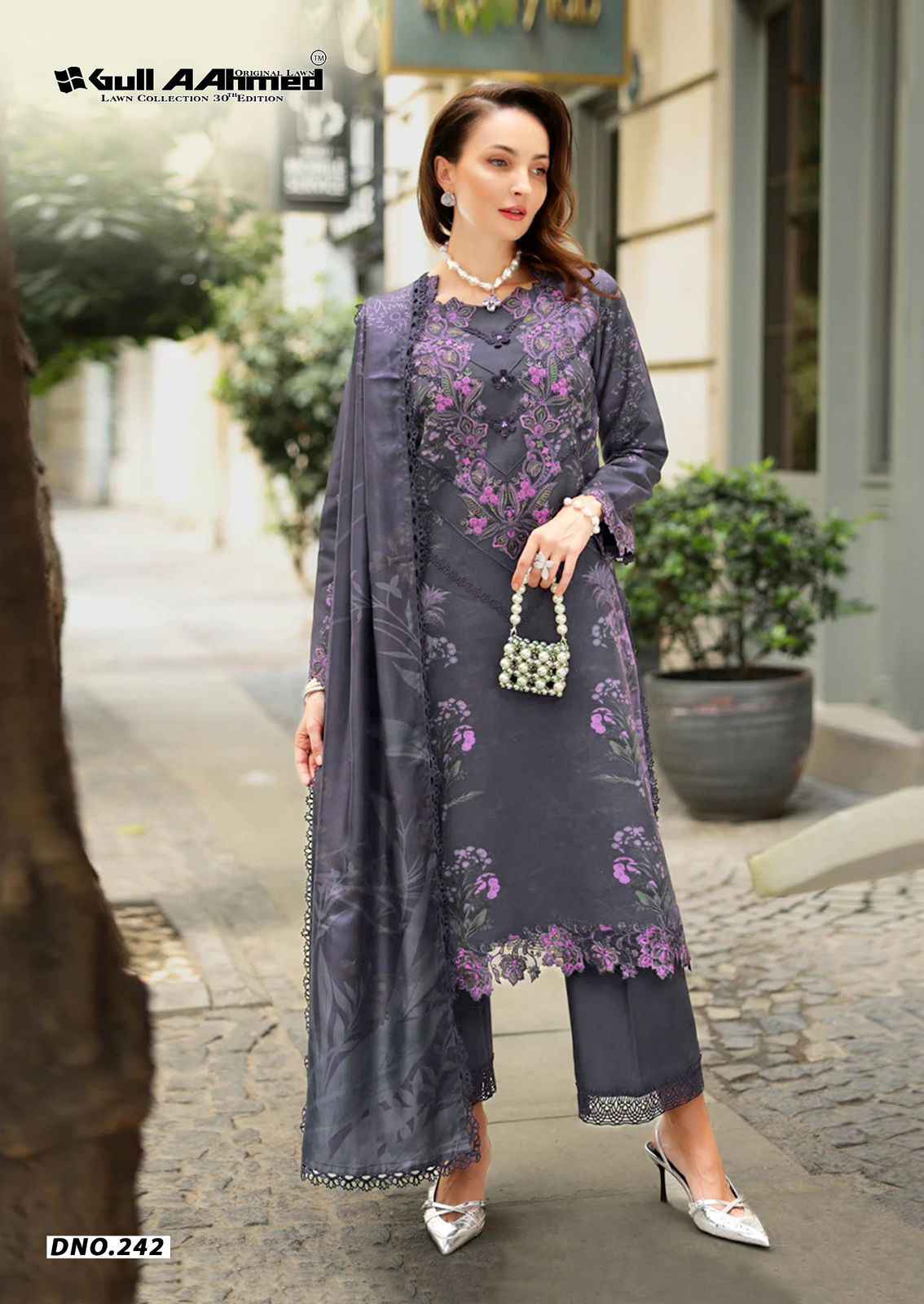 GULL AAHMED VOL 30 PURE CAMBRIDGE COTTON DRESS MATERIAL AT WHOLESALE PRICE