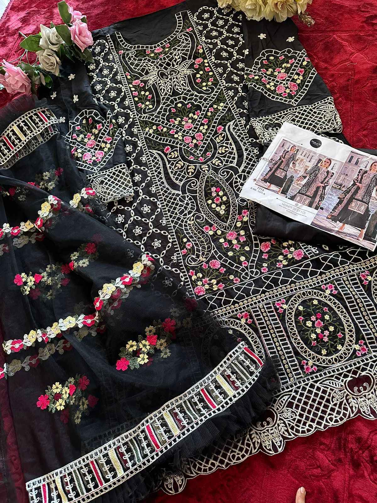 Mahbob D MEHBOOB TEX MARIA B CHIKAN COLLECTION D NO - 1371 WHOLESALE PRICE AT ...