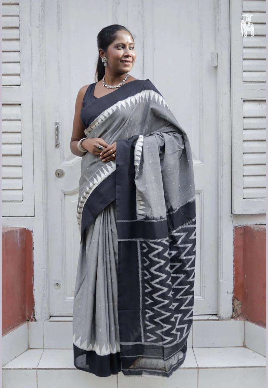 PLAIN LINEN DIGITAL PRINTED SAREE CODE MG634 AT WHOLESALE PRICE