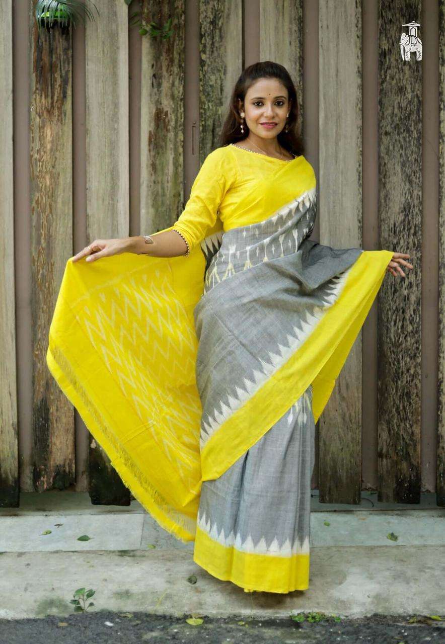 PLAIN LINEN DIGITAL PRINTED SAREE CODE MG634 AT WHOLESALE PRICE