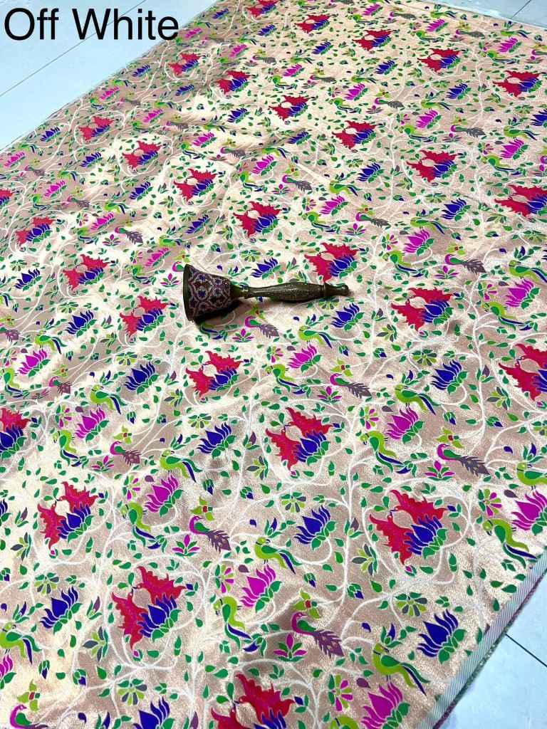 PURE PAITHANI ALL OVER DESIGN FABRIC AT WHOLESALE PRICE 