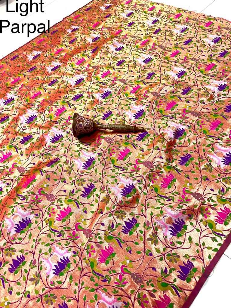 PURE PAITHANI ALL OVER DESIGN FABRIC AT WHOLESALE PRICE 