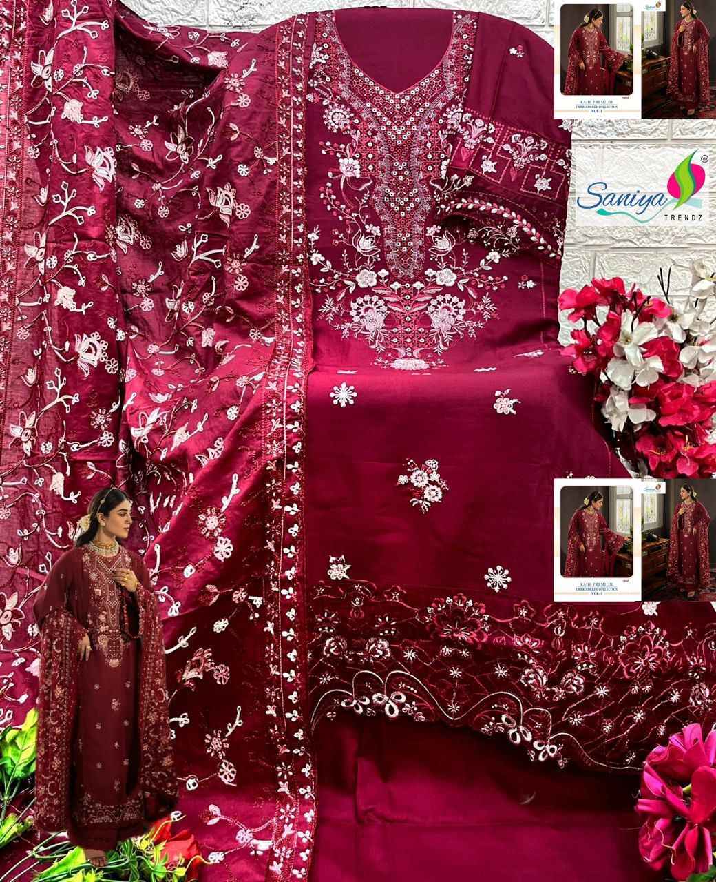 cotton chikankari dress material Lucknow Chikankari Cotton Dress Material