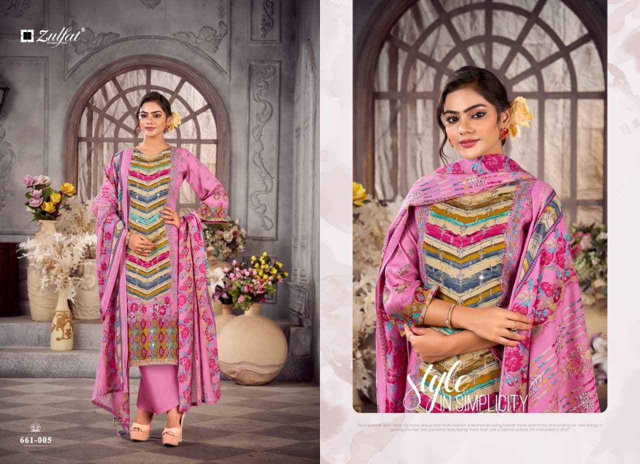 ZULFAT AAYAT VOL-17 PURE HEAVY VISCOSE RAYON PRINTED DRESS MATERIAL AT WHOLESALE PRICE