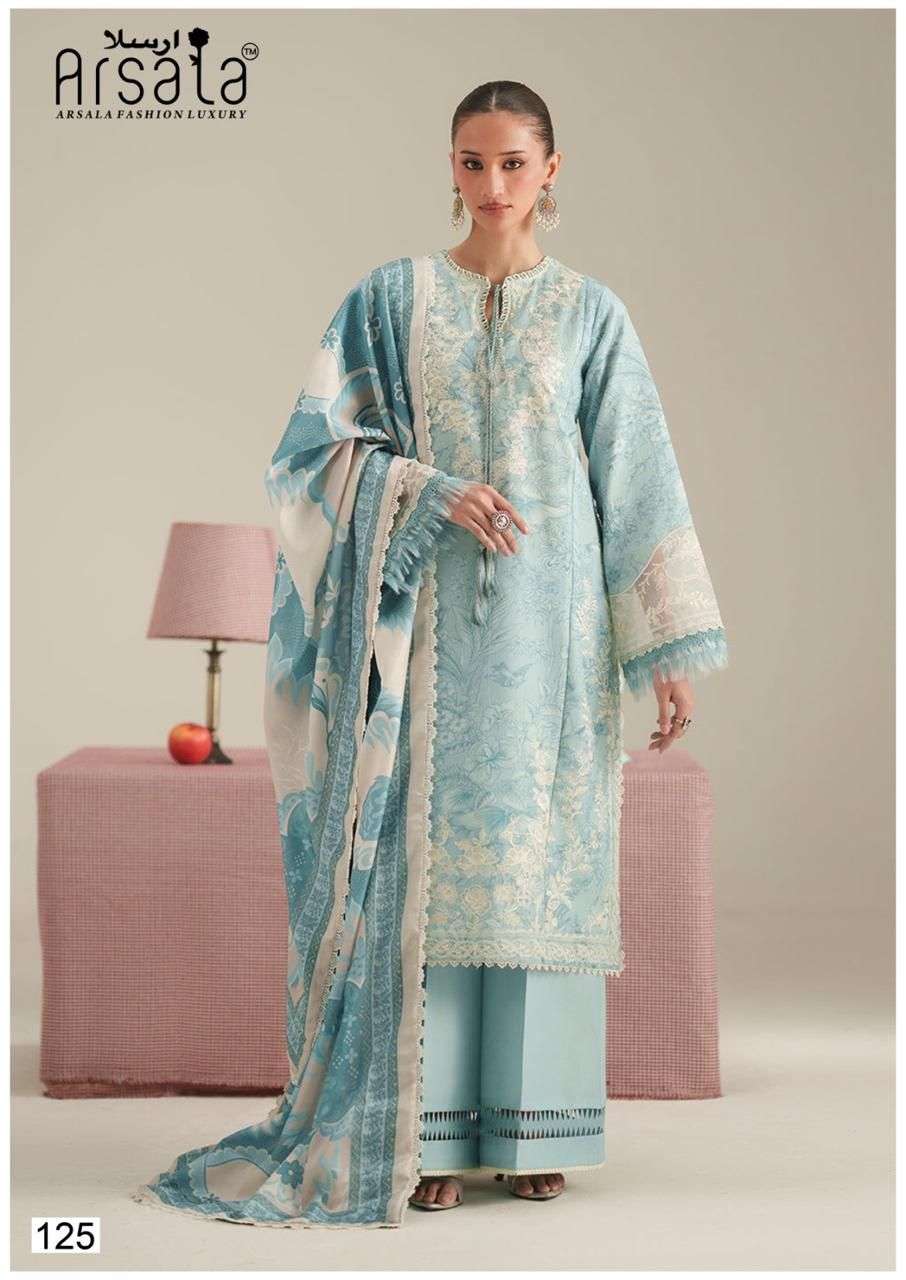 ARSALA AMARA VOL-3 HEAVY LAWN COTTON DRESS MATERIAL AT WHOLESALE PRICE