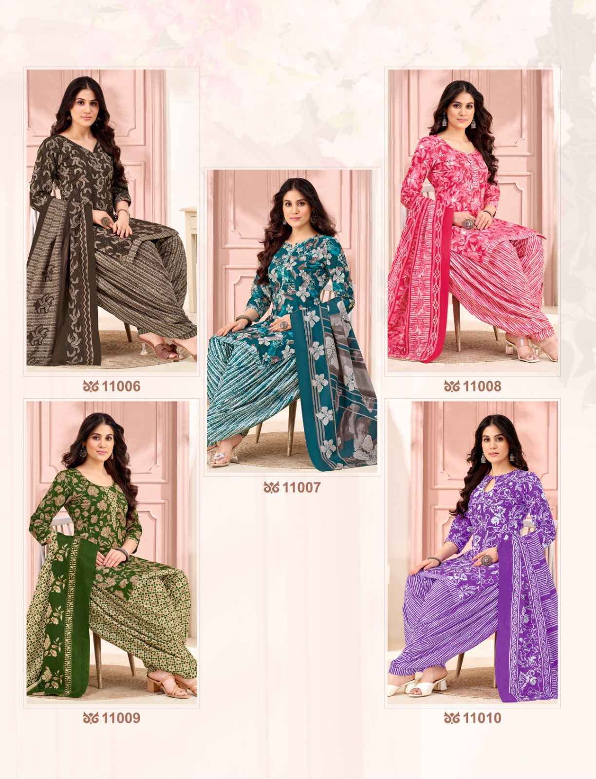  BALAJI SUI DHAGA VOL-11 COTTON PRINTED DRESS MATERIAL AT WHOLESALE PRICE