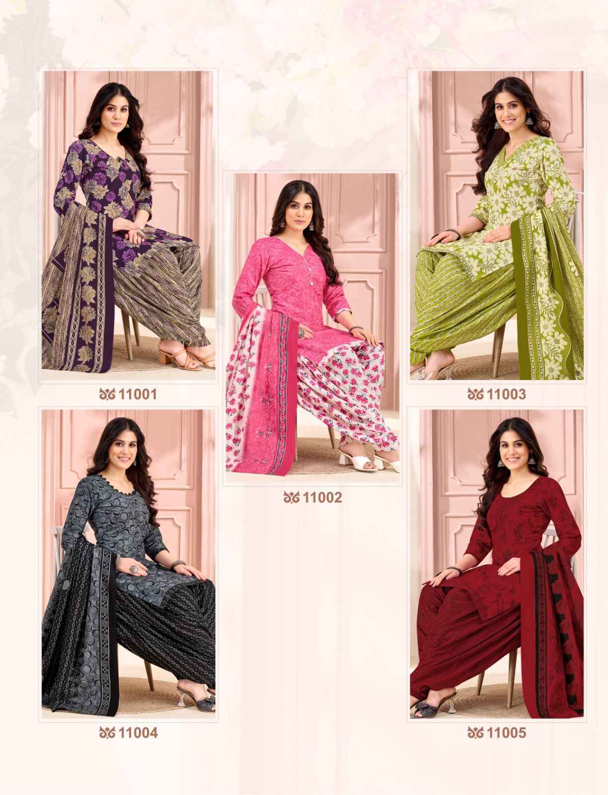  BALAJI SUI DHAGA VOL-11 COTTON PRINTED DRESS MATERIAL AT WHOLESALE PRICE