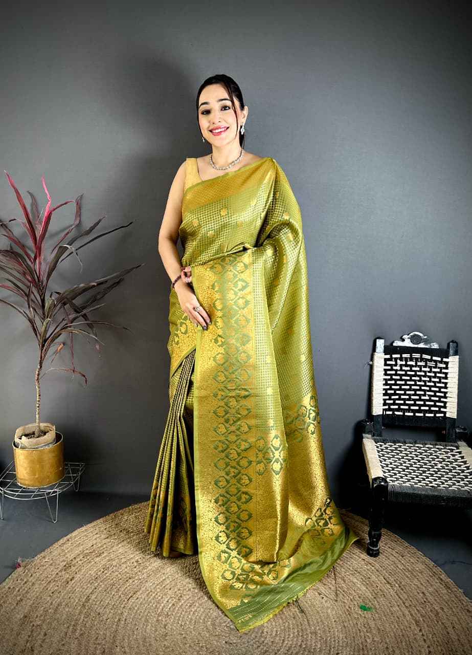 BANARASI SOFT SILK SOUTH PATTU ZARI WEAVING SAREE 