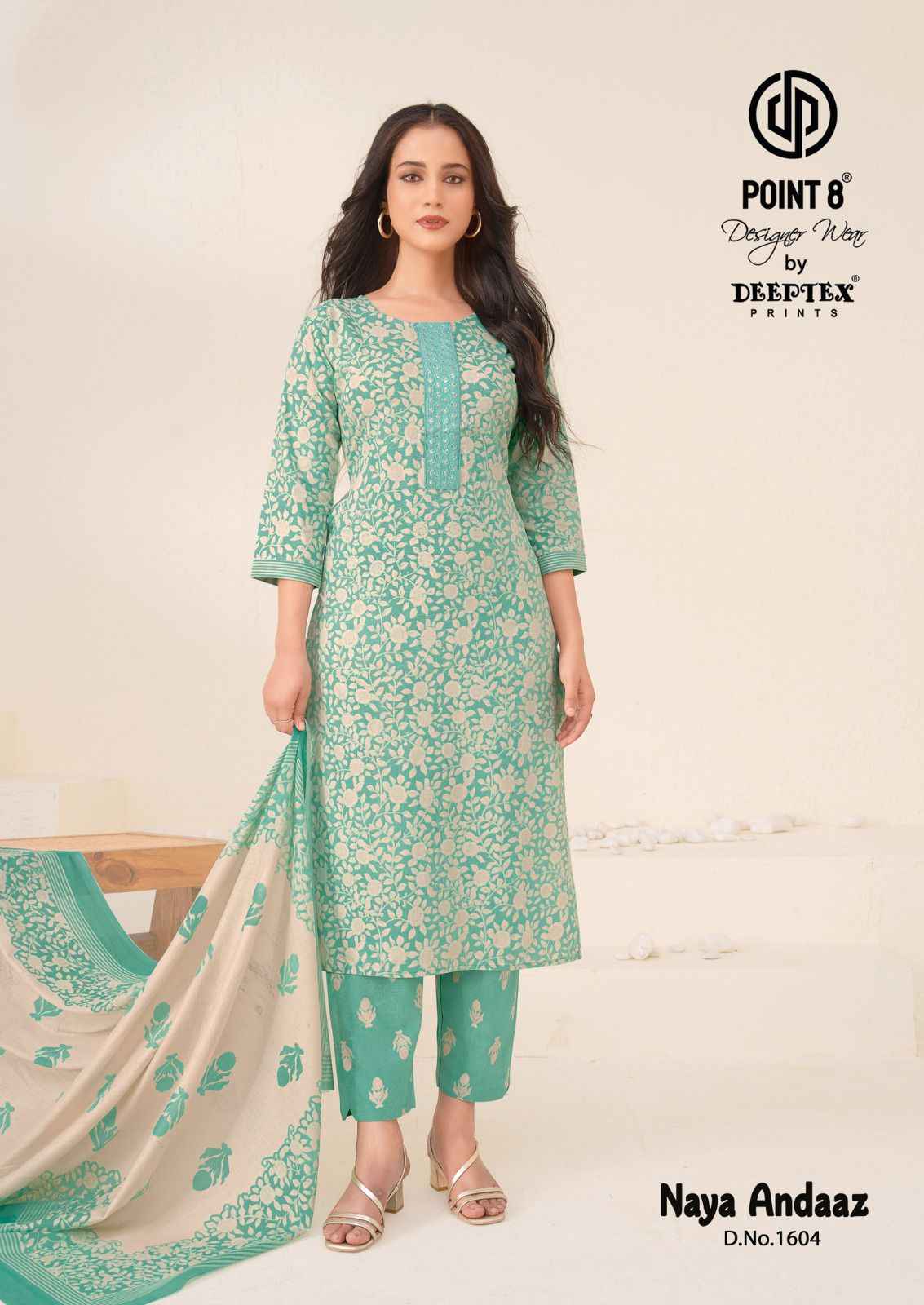 DEEPTEX NAYA ANDAAZ VOL-16 PURE COTTON PRINTED READYMADE SUIT